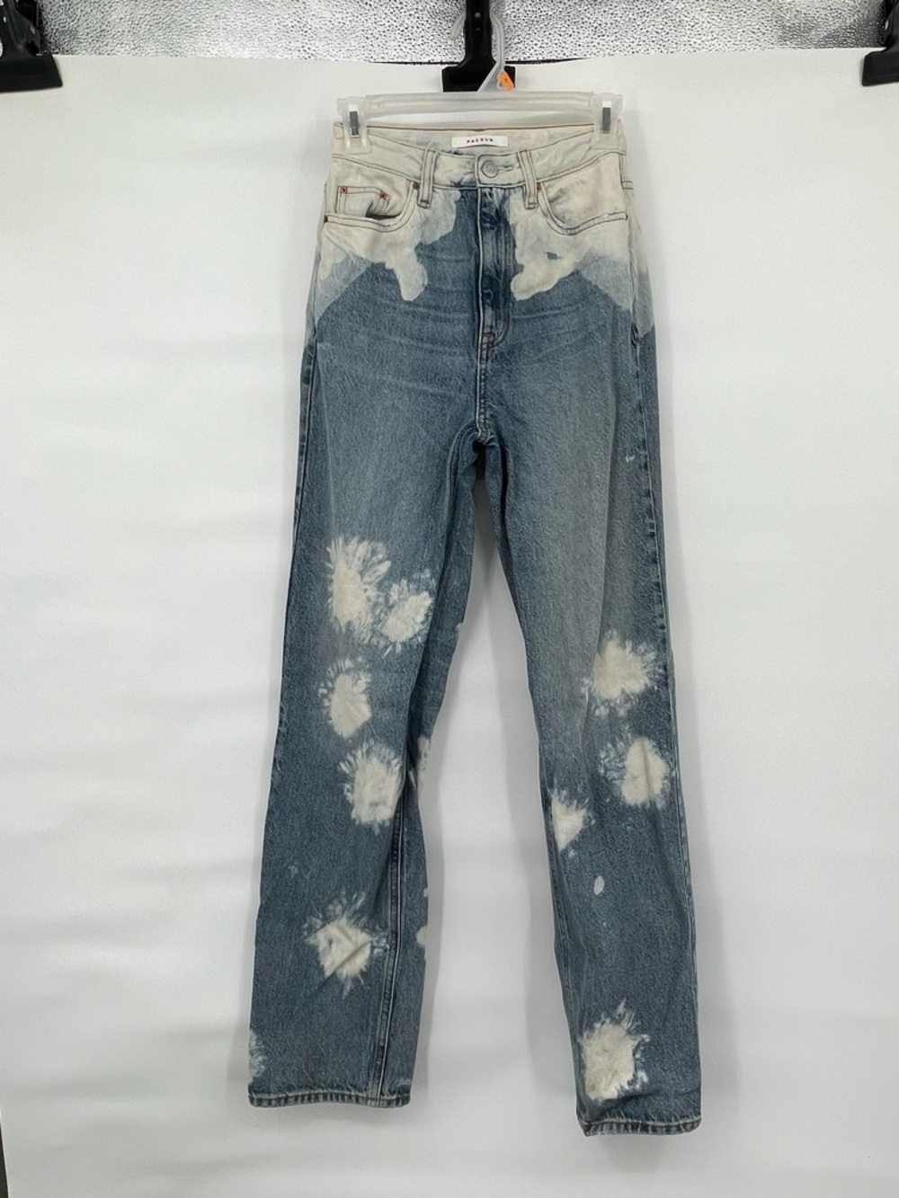 Pacsun 90s boyfriend bleach dyed jeans